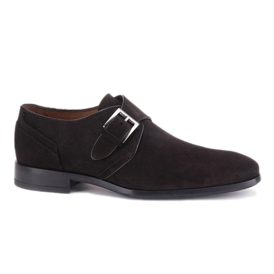 Homme Greve | Chaussure Habillee Greve Ribolla Mocca Velvet