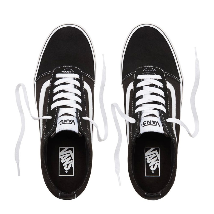 Homme Vans | Sneakers Vans Homme Ward Black White