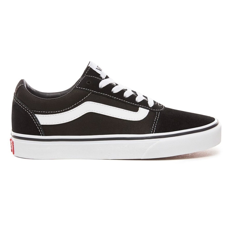 Femme Vans | Sneakers Vans Femme Ward Black White