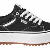 Femme Vans | Baskets Vans Femme Seldan Plateforme St Canvas Black