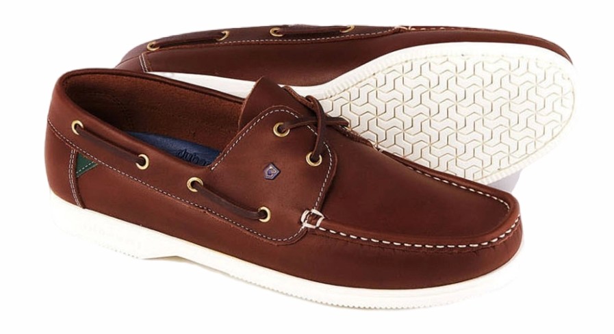 Homme Dubarry | Chaussures Bateau Dubarry Admirals Brown Leather