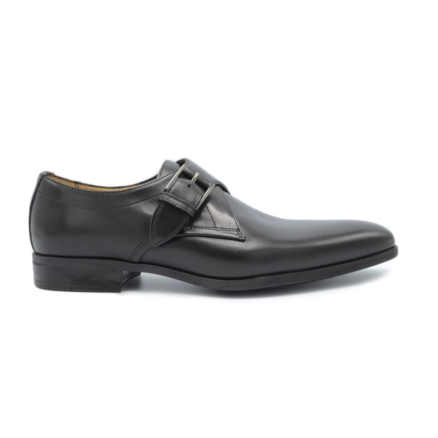 Homme Giorgio | Chaussures A Lacets Giorgio He38201 Serrano Nero