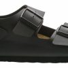 Femme Birkenstock | Sandales Birkenstock Unisexe Milano Bf Black Regular