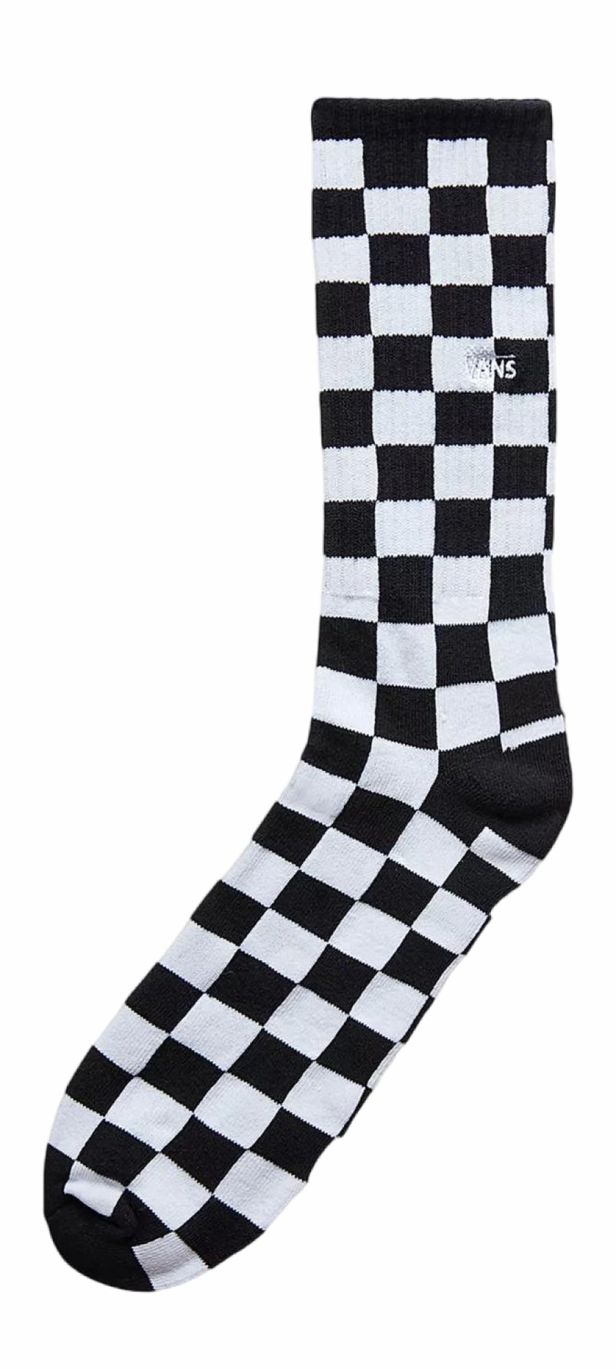 Accessoires Vans | Chaussettes Vans Homme Checkerboard Crew Ii Black White Check