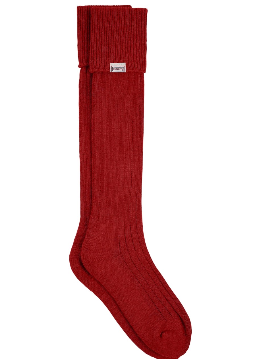 Accessoires Dubarry | Chaussettes Pour Bottes Dubarry Alpaca Cardinal