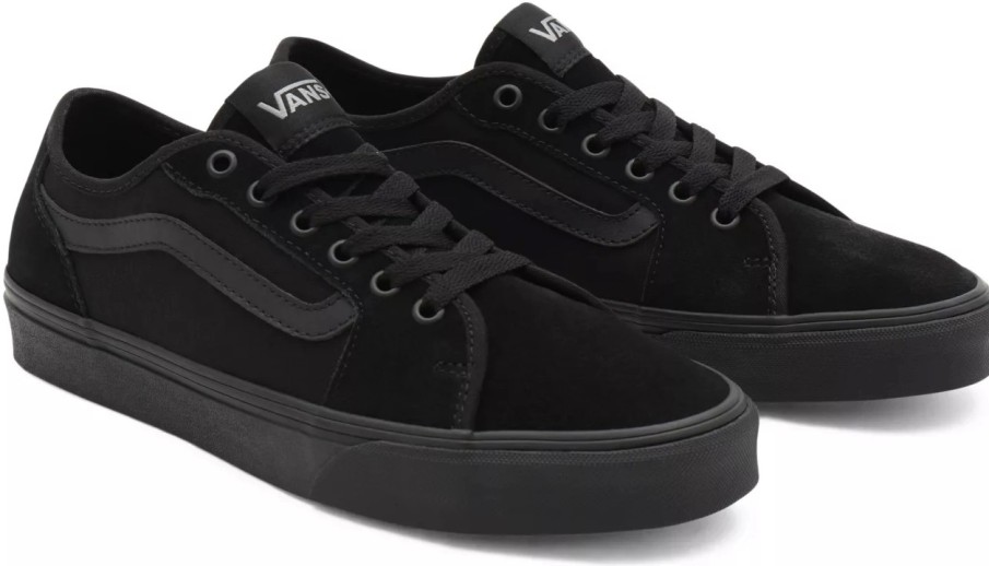 Homme Vans | Baskets Vans Homme Filmore Decon Suede Canvas Black