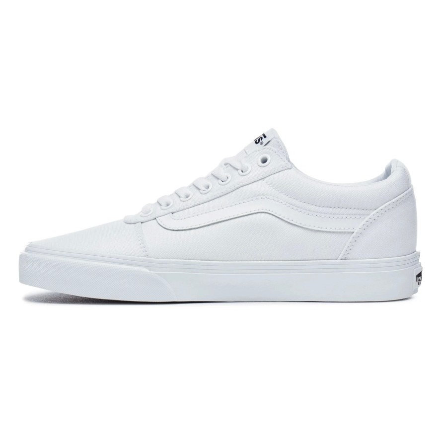 Homme Vans | Baskets Vans Homme Ward Canvas White