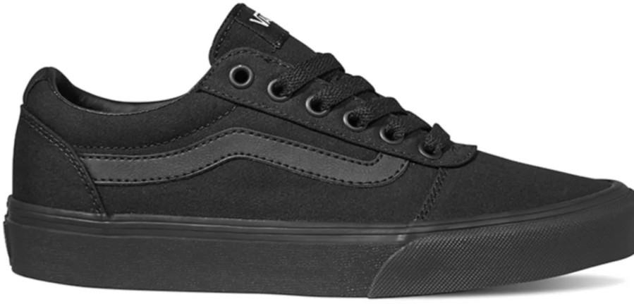 Femme Vans | Baskets Vans Femme Ward Canvas Black