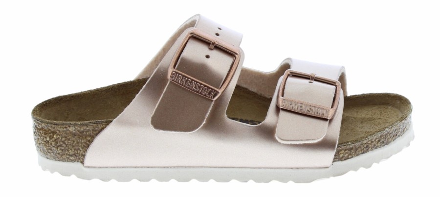 Enfant Birkenstock | Sandales Birkenstock Kids Arizona Kids Bf Electric Metallic Copper Narrow