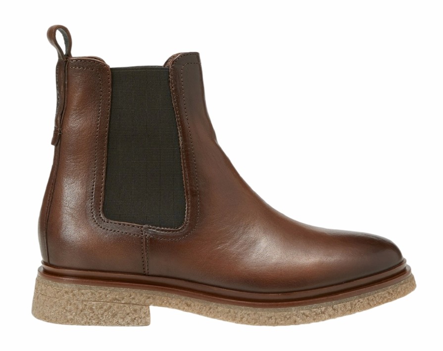 Femme Marc O'Polo | Bottes Marc O'Polo Femme Lotta 1A Cognac