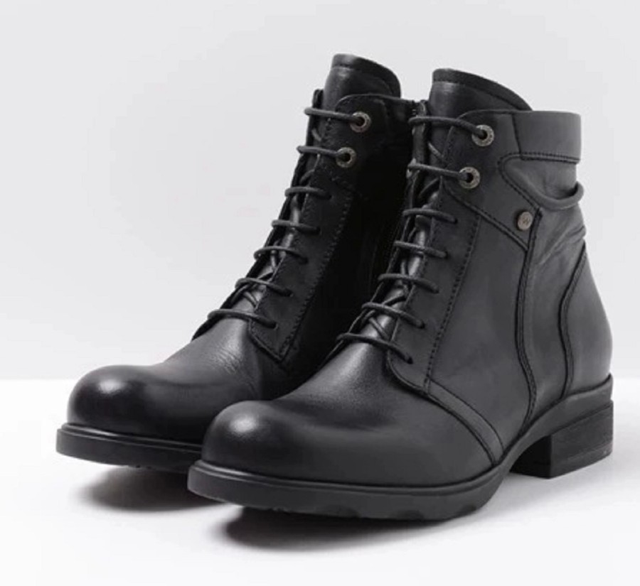 Femme Wolky | Bottines Wolky Femme Center Xw Black