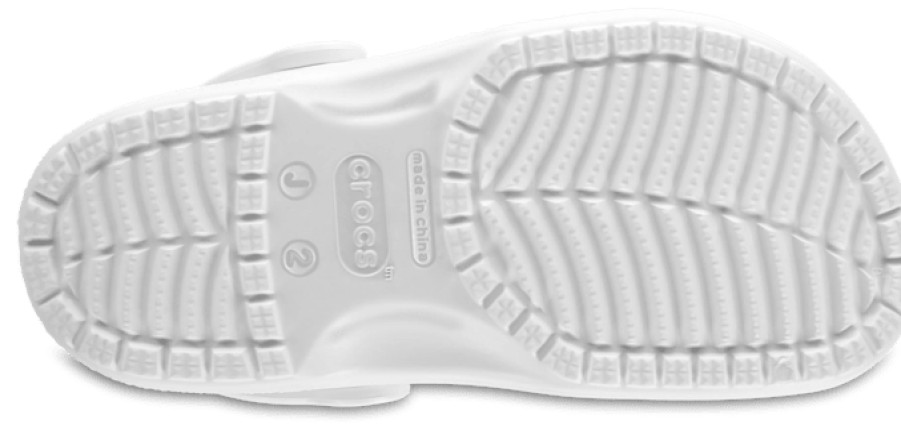 Enfant Crocs | Sandales Crocs Kids Classic Clog White 22