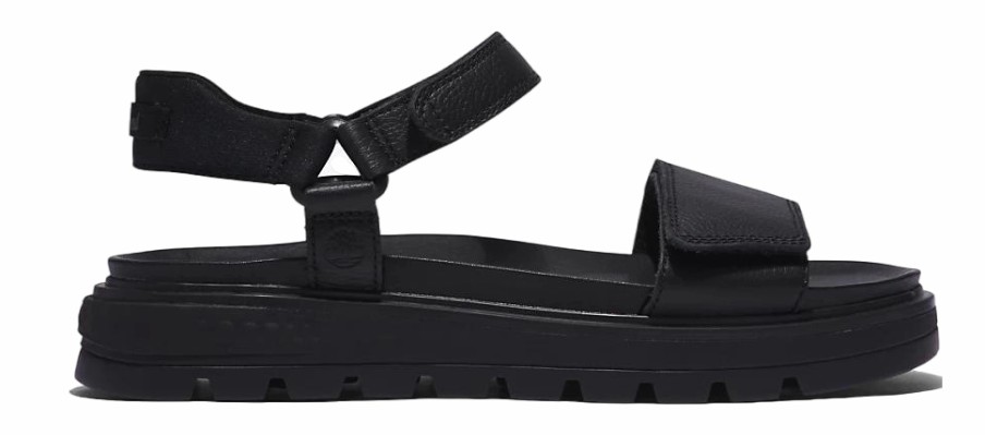 Femme Timberland | Sandales Timberland Women Ray City Sandal Ankle Strap Jet Black