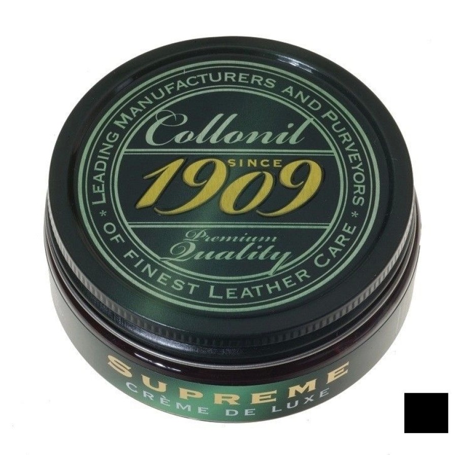 Accessoires Collonil | Cirage Collonil 1909 Creme De Luxe Noir