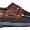 Homme Dubarry | Chaussures Bateau Dubarry Homme Atlantic Navy Mahogany