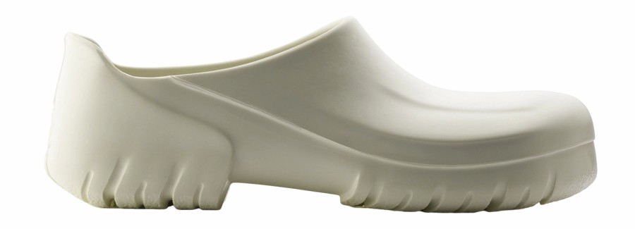 Femme Birkenstock | Sabots Birkensock Unisexe Alpro A630 Without Steel Toe Cap White