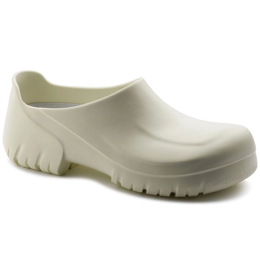 Femme Birkenstock | Sabots Birkensock Unisexe Alpro A630 Without Steel Toe Cap White