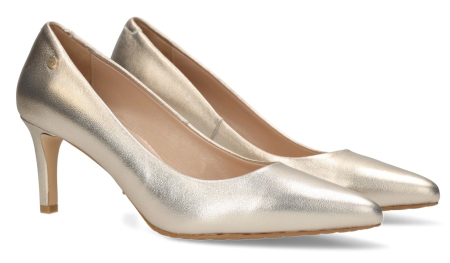 Femme Fred de la Bretoniere | Escarpins Fred De La Bretoniere Women Lyli Pump Light Gold