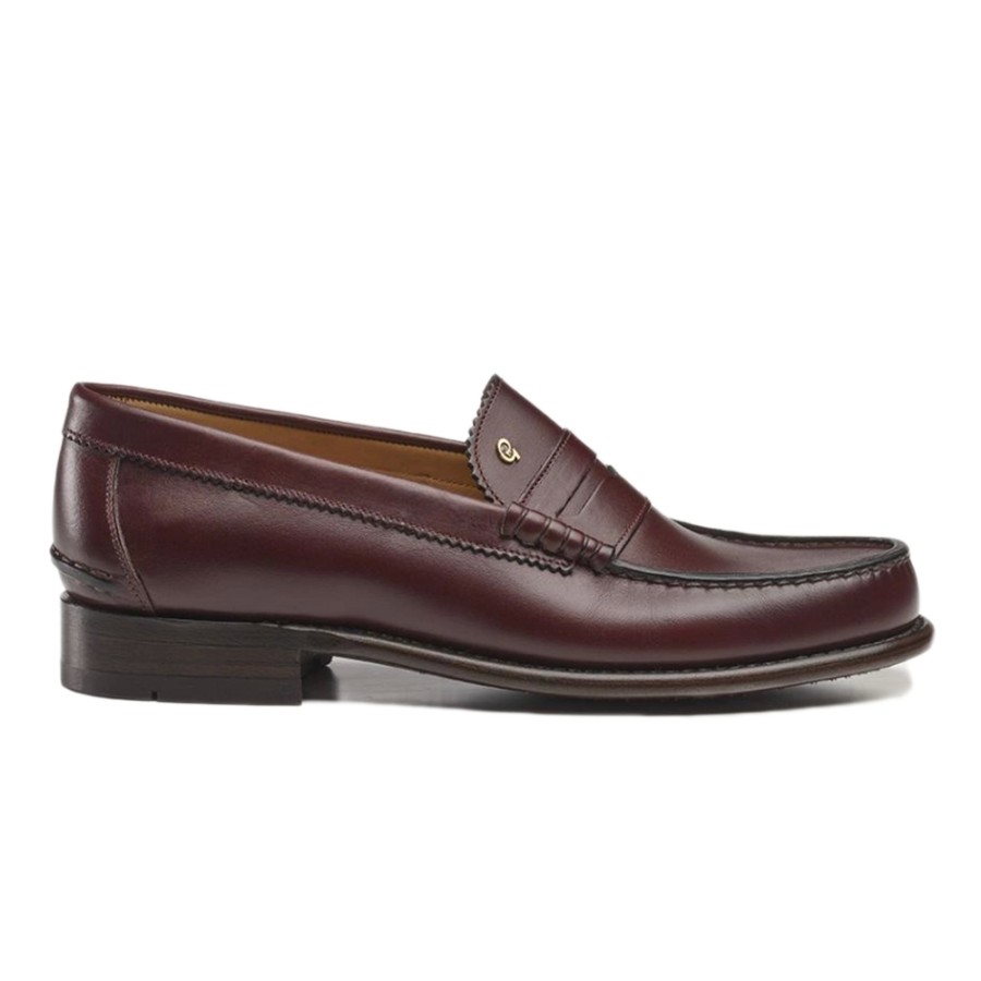 Homme Greve | Mocassins Greve Kansas K Bordeaux Calfs