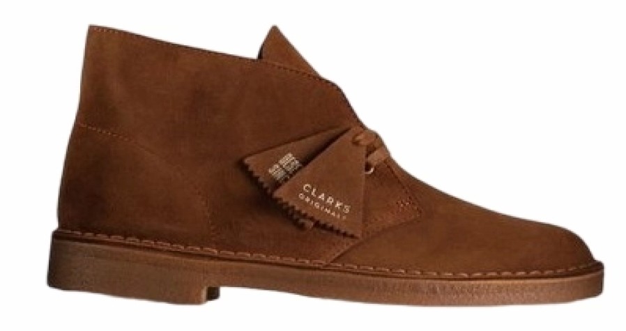 Homme Clarks Originals | Chaussures Clarks Originals Homme Desert Boot Cola Suede 2021