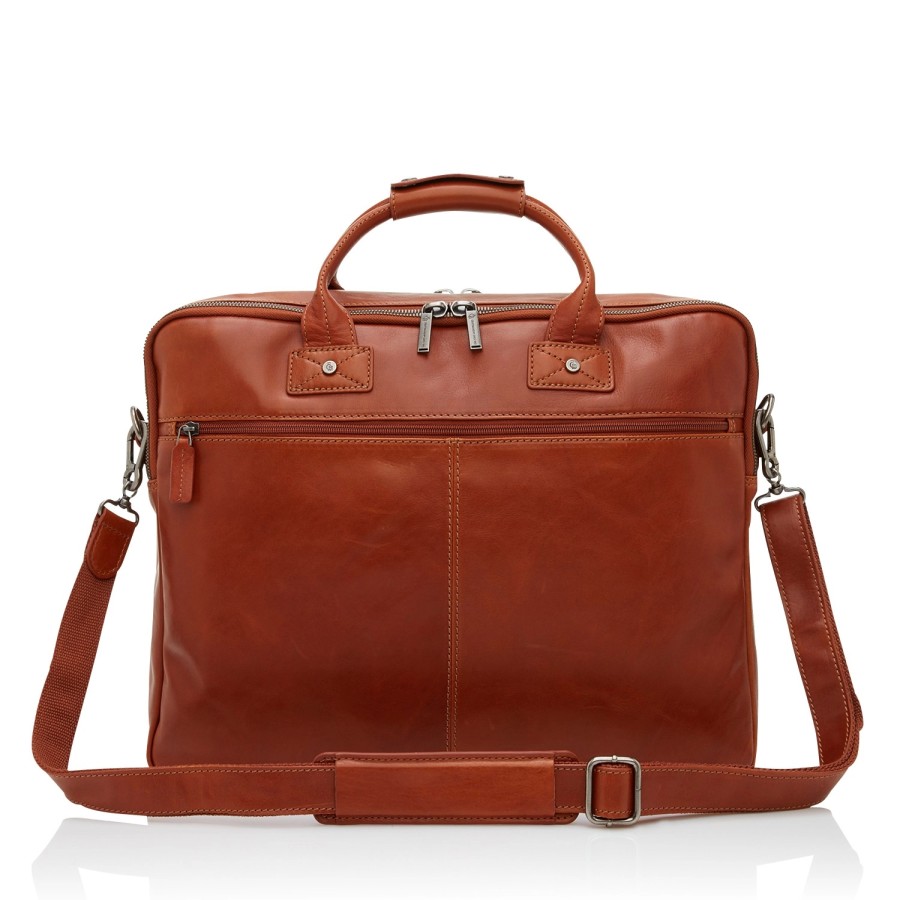 Accessoires Castelijn & Beerens | Sac D'Ordinateur Portable Castelijn & Beerens Firenze Lichtbruin 17