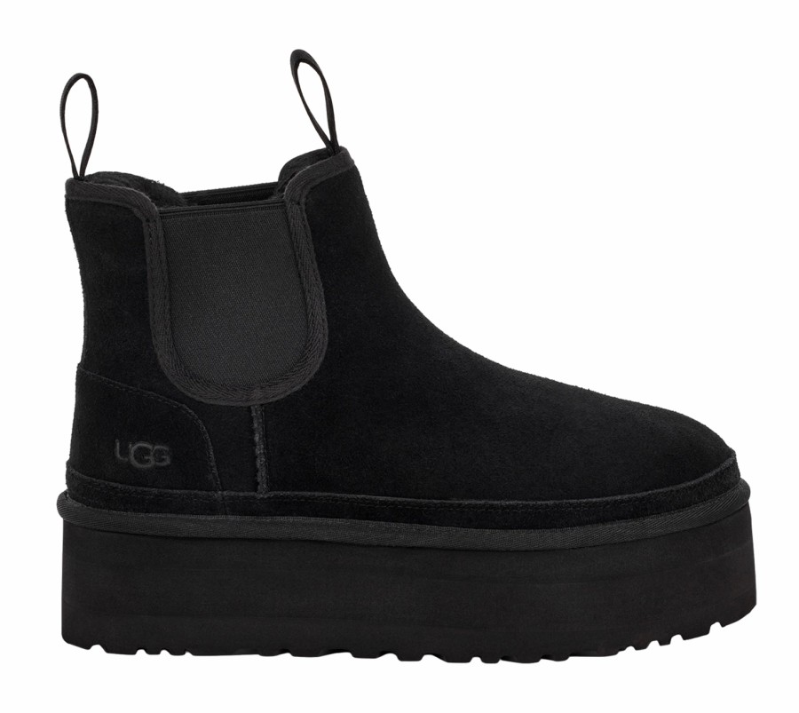 Femme UGG | Bottes Ugg Femme Neumel Platform Chelsea Black