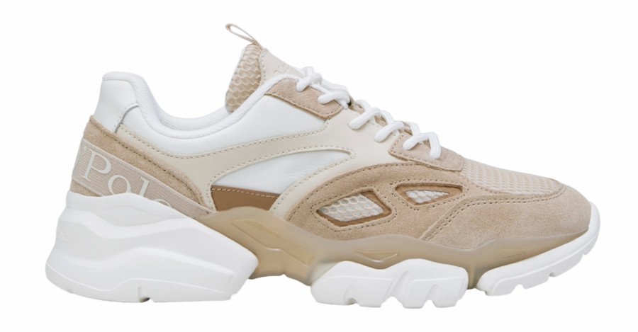 Femme Marc O'Polo | Baskets Marc O'Polo Femme Julia 7B Natural Sand