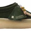 Femme Clarks Originals | Chaussures Clarks Originals Femme Wallabee Cup Dark Green