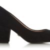 Femme Dune | Escarpins Dune Anthena Black Suede