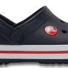 Enfant Crocs | Sandales Crocs Kids Crocband Clog Navy Red