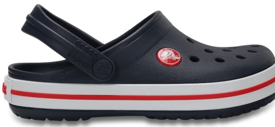 Enfant Crocs | Sandales Crocs Kids Crocband Clog Navy Red