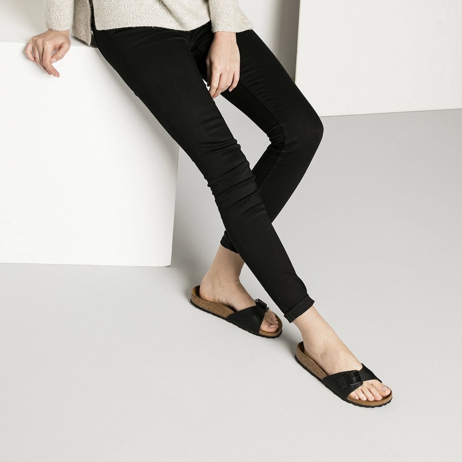 Homme Birkenstock | Sandales Birkenstock Femme Madrid Bf Black