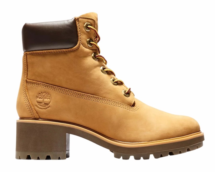 Femme Timberland | Bottines Timberland Women Kinsley 6 Inch Waterproof Boot Wheat