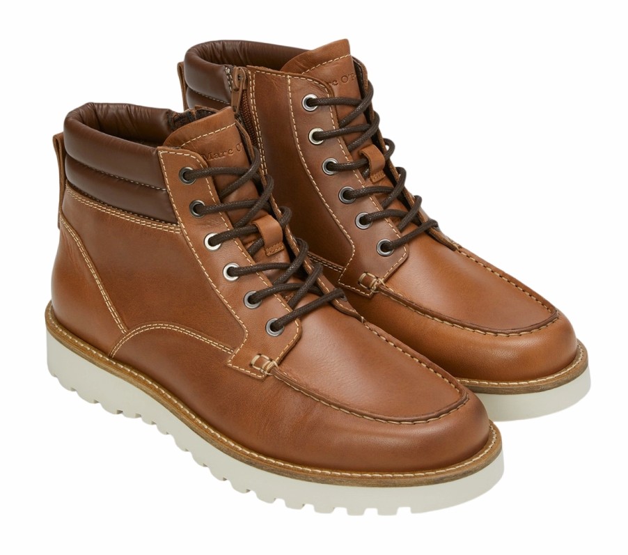 Homme Marc O'Polo | Chaussures Marc O'Polo Homme Jack 13A Cognac