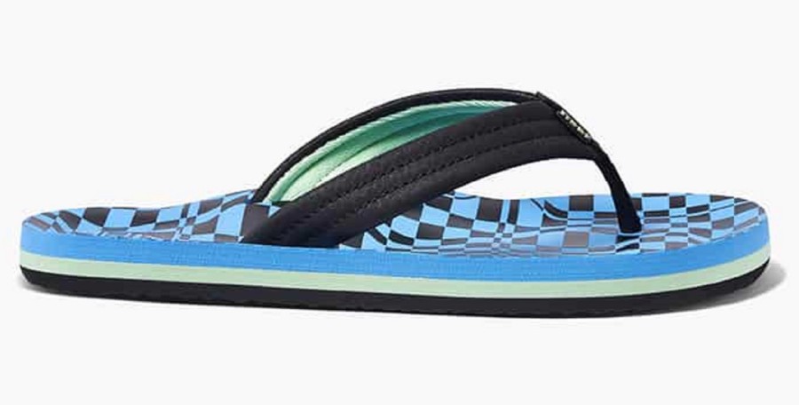 Enfant Reef | Tongs Reef Enfant Ahi Swell Checkers