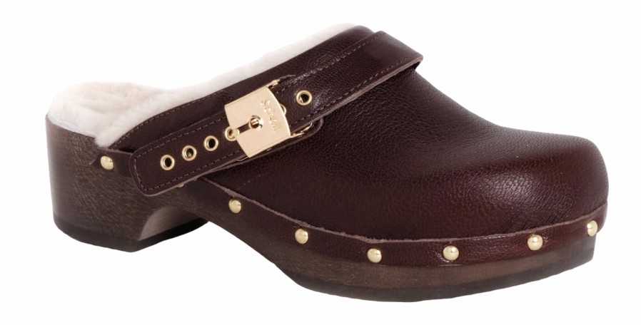 Femme Scholl | Sandales Scholl Women Pescura Robin Dark Brown