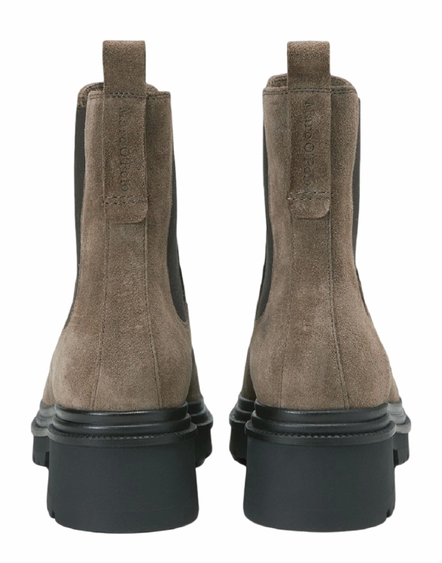 Femme Marc O'Polo | Bottes Marc O'Polo Femme Carol 1B Dark Taupe