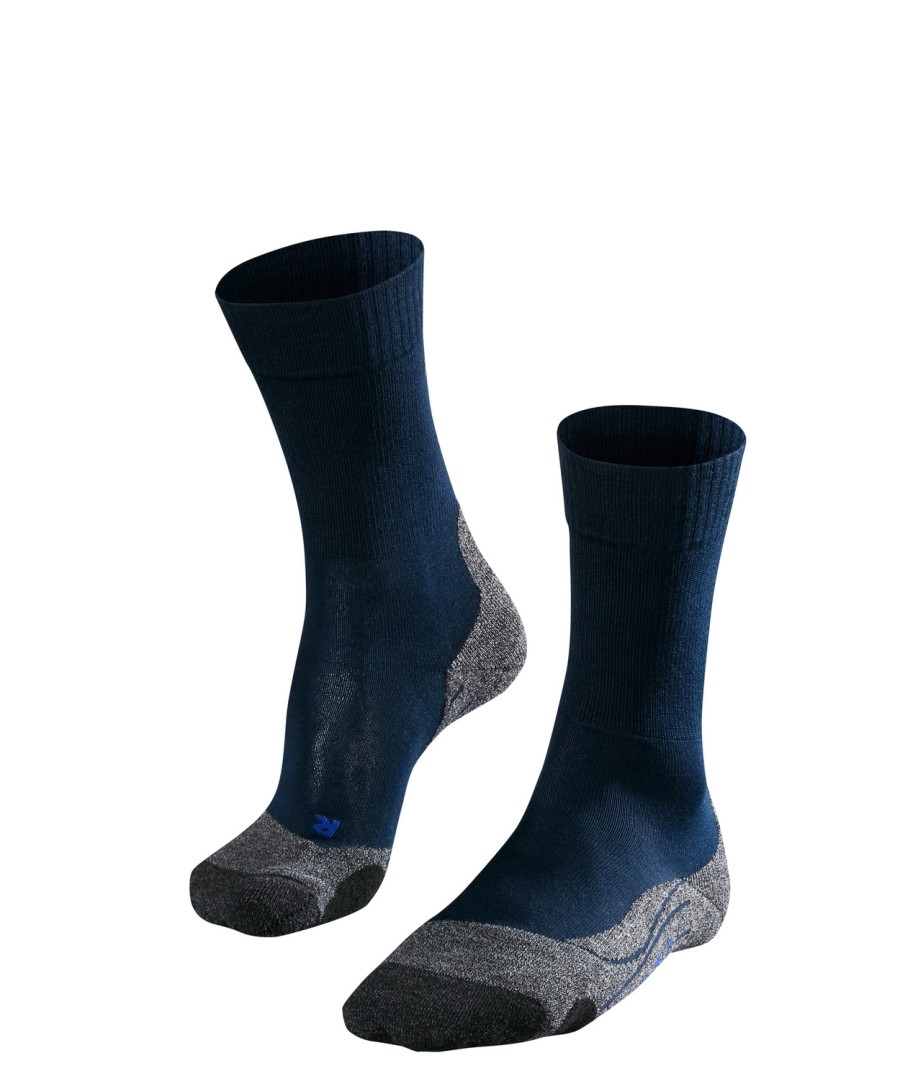 Accessoires Falke | Chaussettes De Randonnee Falke Tk 2 Cool Men Marine Bleu