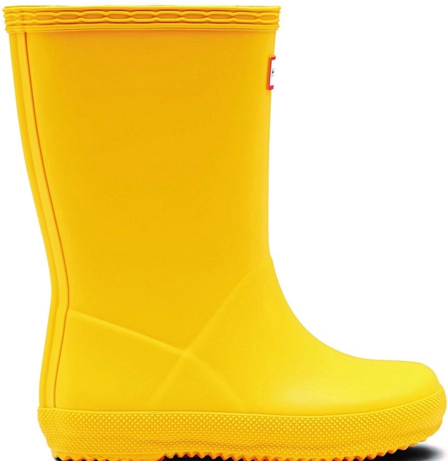 Enfant Hunter | Bottes De Pluie Hunter Original Kids First Classic Yellow