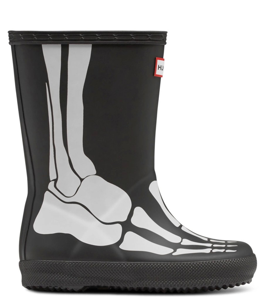 Enfant Hunter | Bottes De Pluie Hunter Original Kids First Classic Skeleton Print