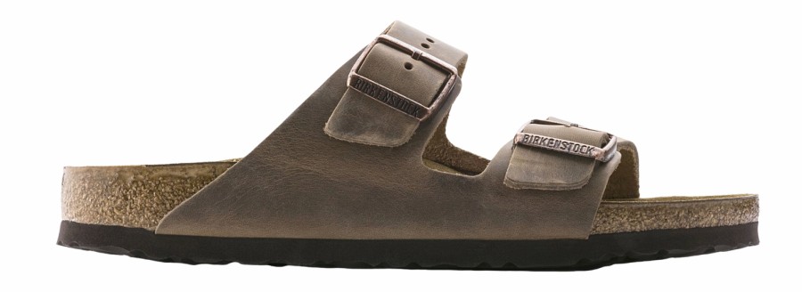 Homme Birkenstock | Sandales Birkenstock Unisexe Arizona Leather Tabacco Oiled