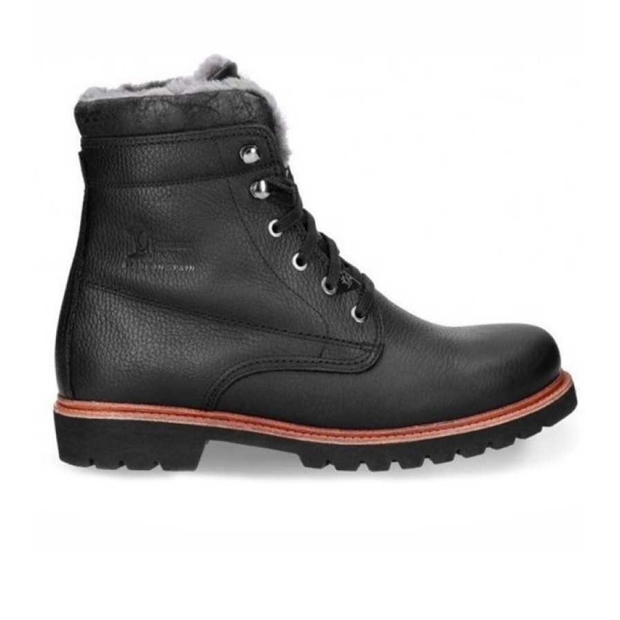 Homme Panama Jack | Bottines Panama Jack Men P03 Aviator Igloo C11 Napa Grass Negro Black Noir