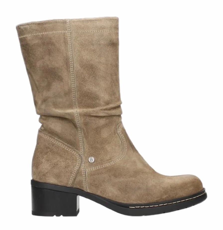 Femme Wolky | Bottines Wolky Femme Edmonton Taupe