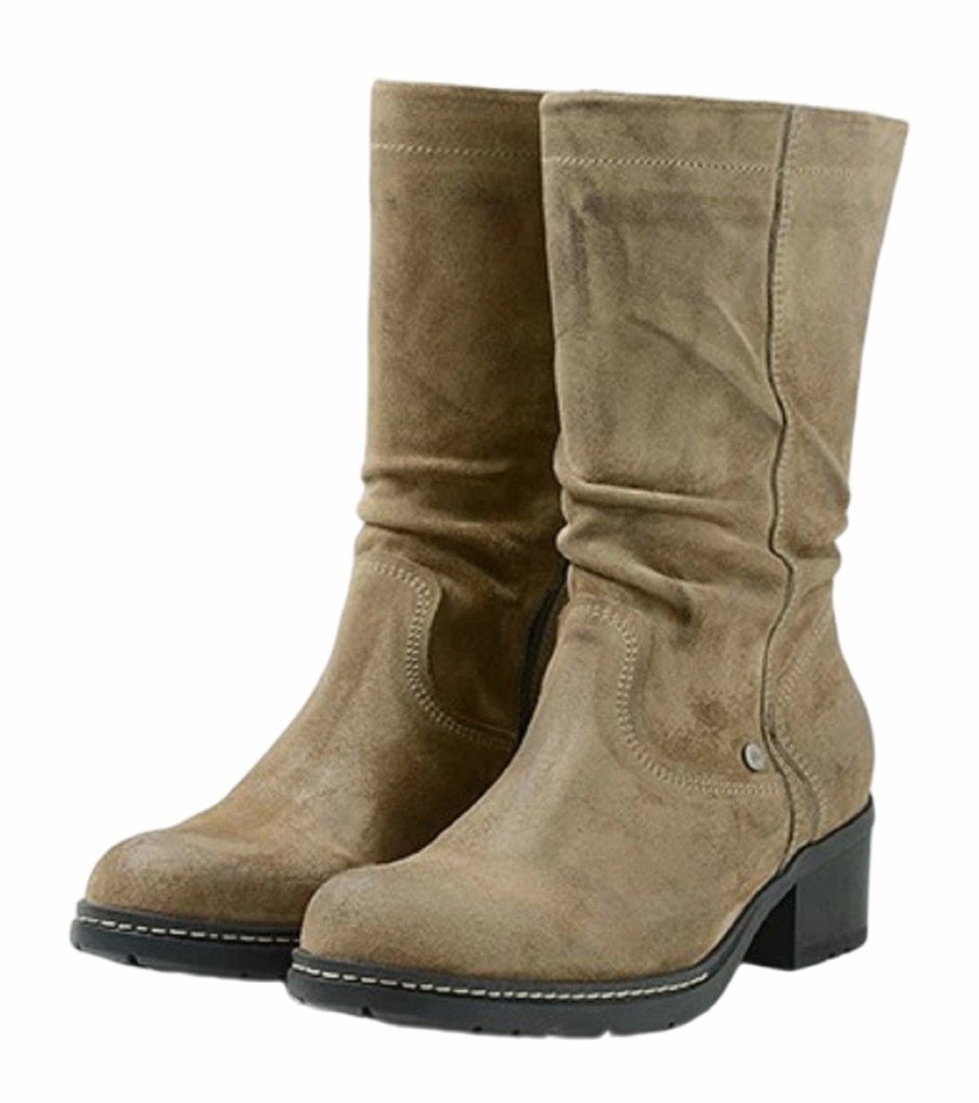 Femme Wolky | Bottines Wolky Femme Edmonton Taupe