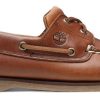 Homme Timberland | Chaussures Bateau Timberland Men Classic Boat 2 Eye Sahara