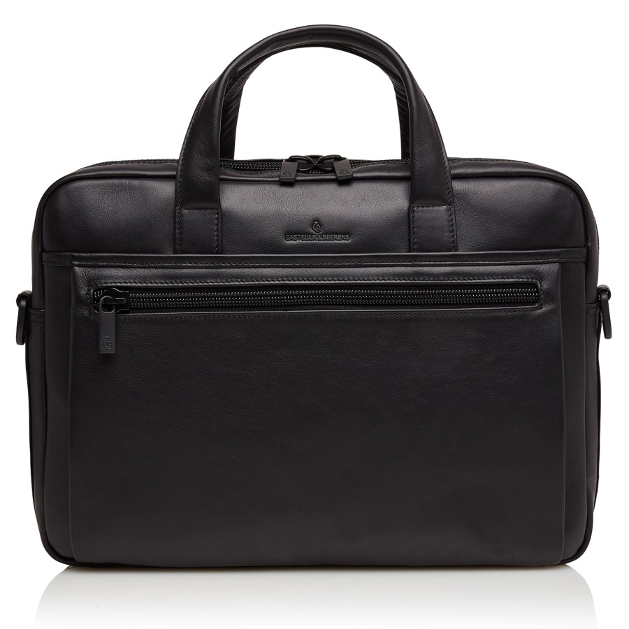 Accessoires Castelijn & Beerens | Sac D'Ordinateur Portable Castelijn & Beerens Charlie 15,6 Inch Noir