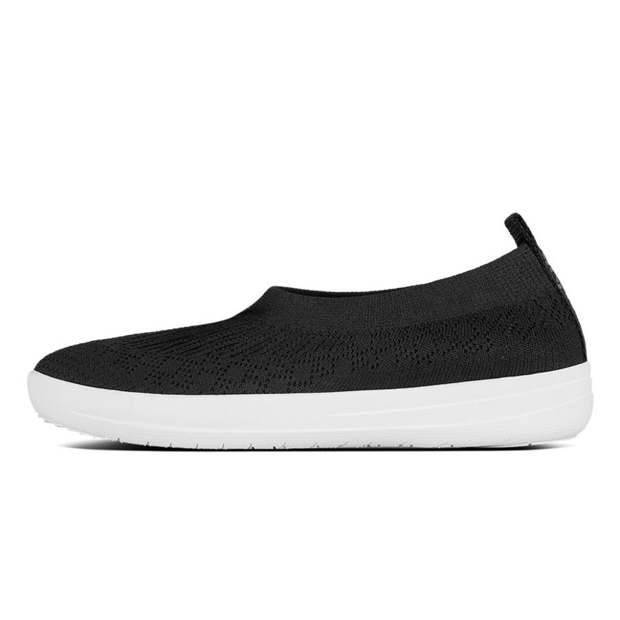 Femme FitFlop | Fitflop Uberknit Adoraballerina Black