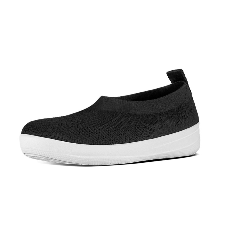 Femme FitFlop | Fitflop Uberknit Adoraballerina Black