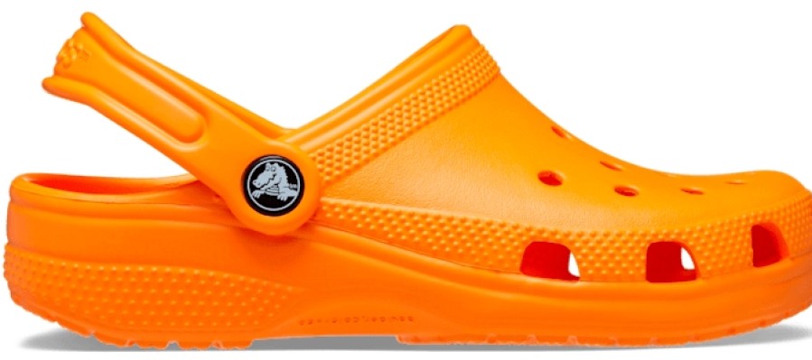 Enfant Crocs | Sandales Crocs Kids Classic Clog Orange Zing