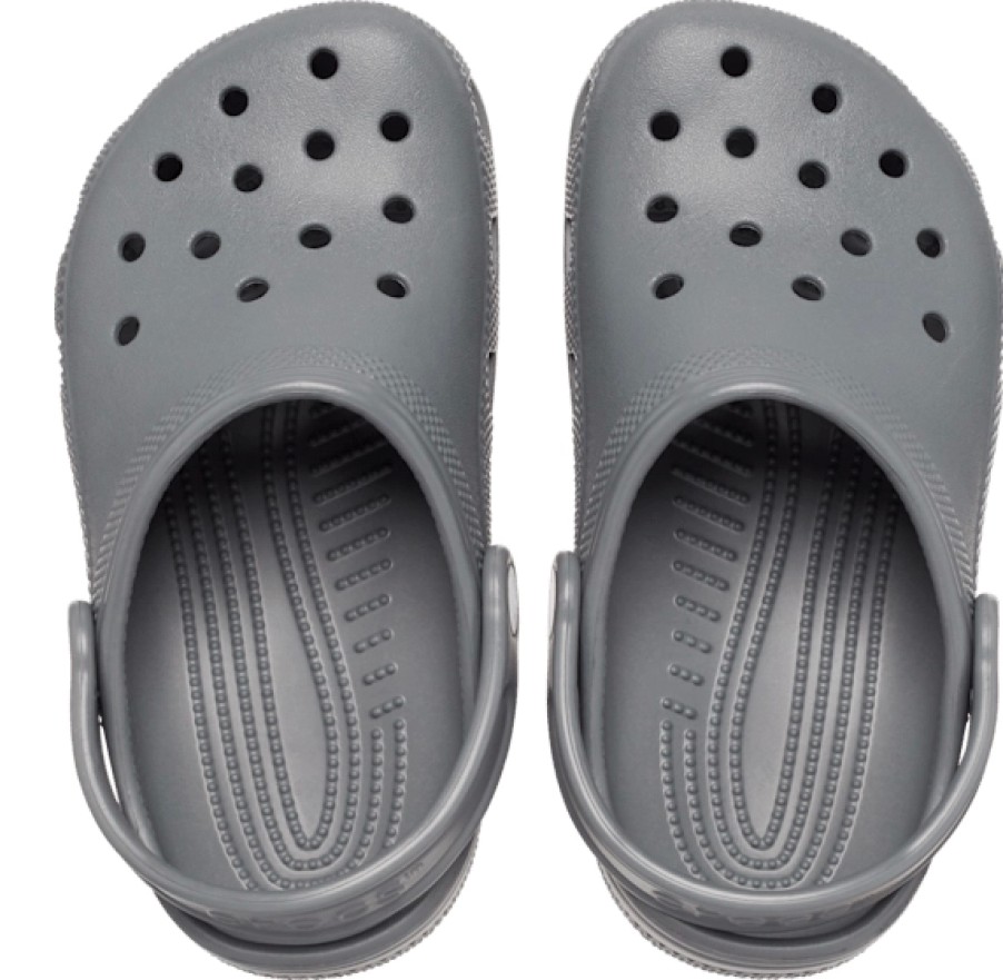 Enfant Crocs | Sandales Crocs Kids Classic Clog Slate Grey 22